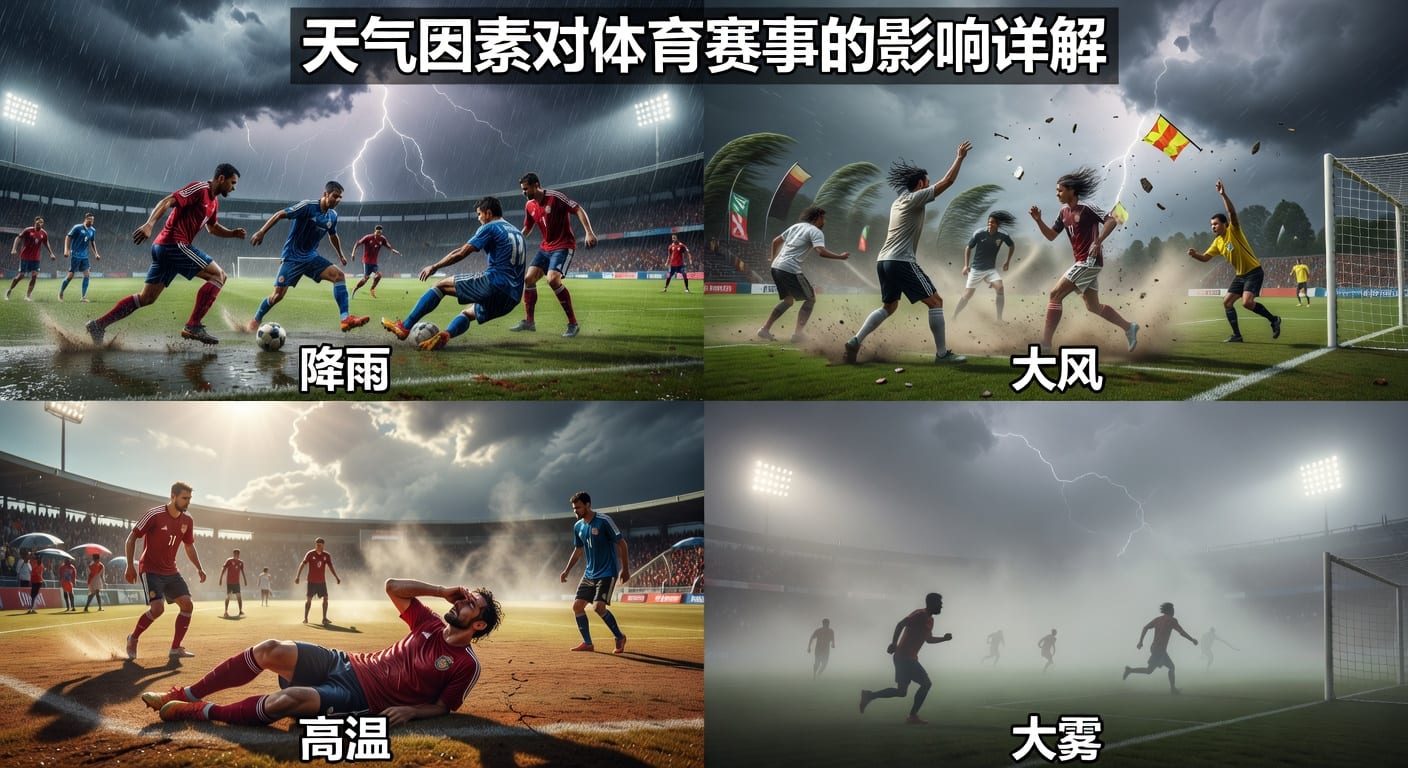天气因素：体育赛事与博彩投注的核心影响分析
