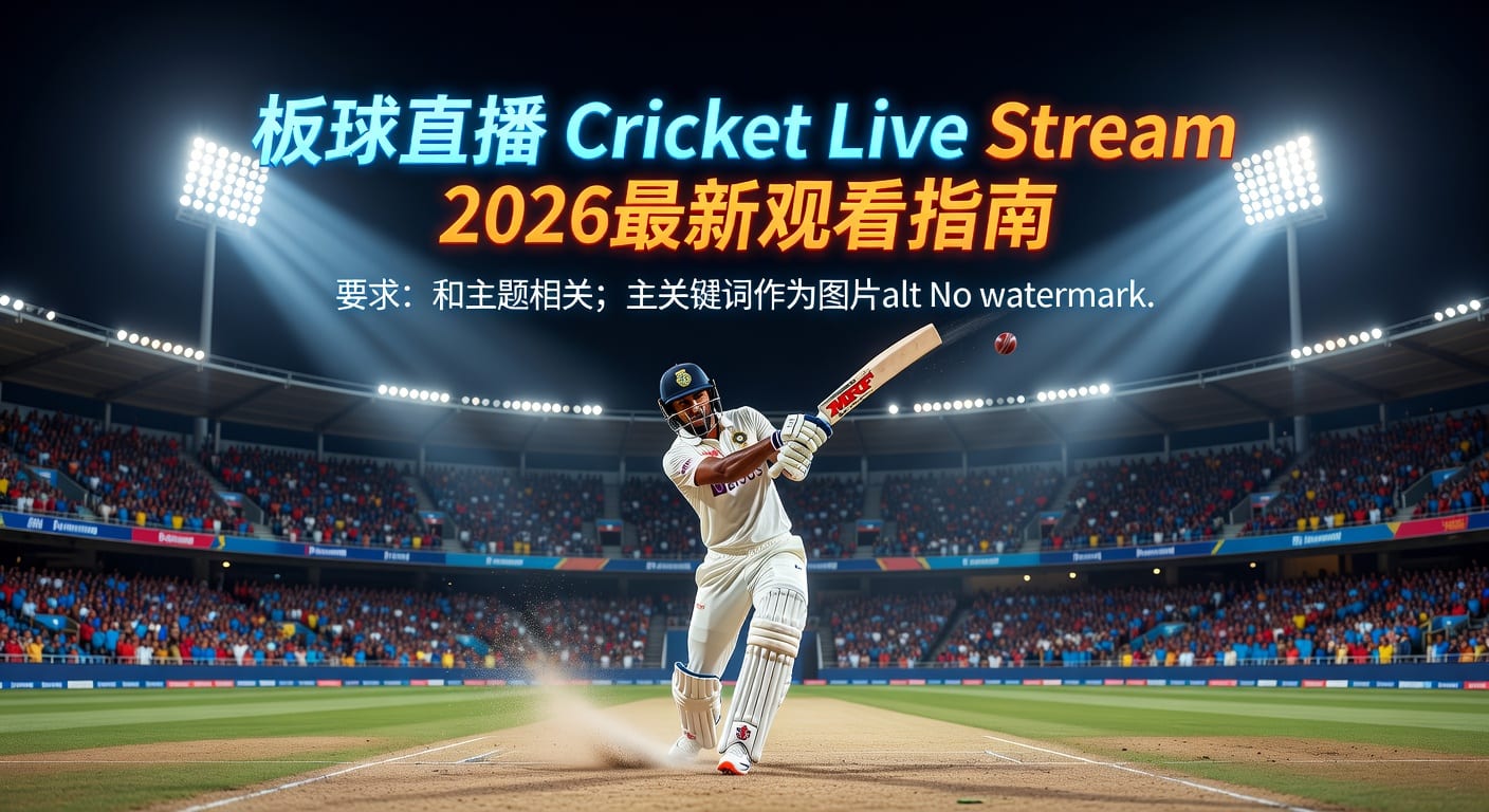 板球直播 Cricket Live Stream 2026高清免费指南