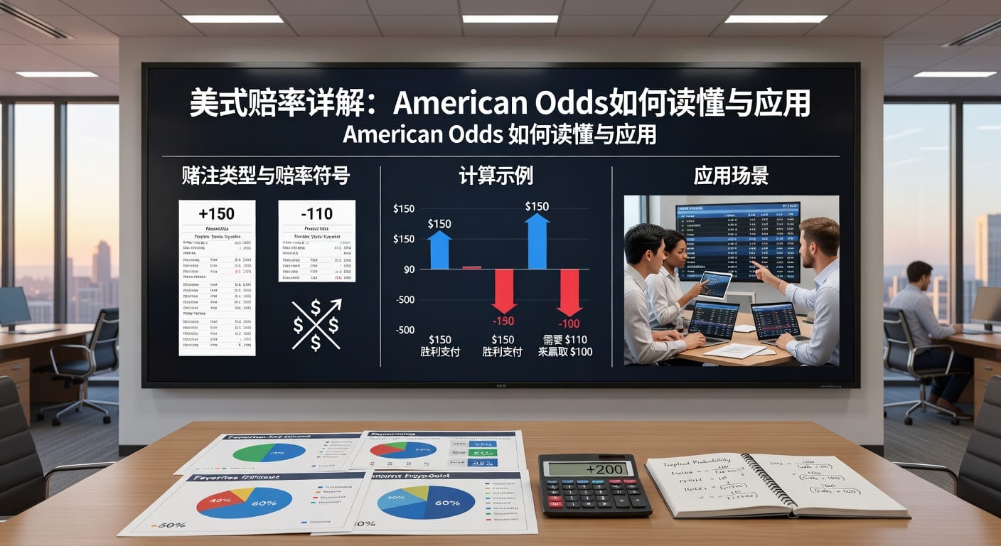 美式赔率详解：American Odds 计算与应用指南