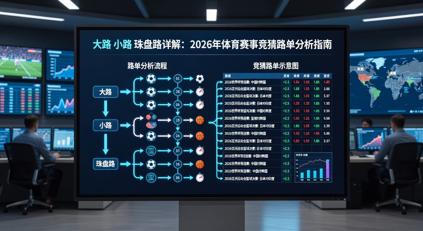 大路小路珠盘路详解：走势分析技巧