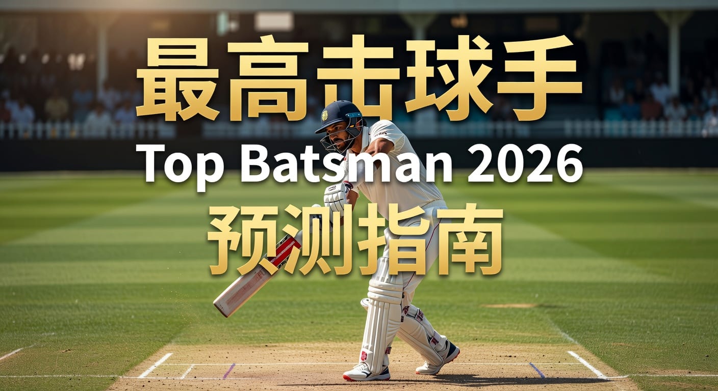 2026年世界杯投注：最高击球手 Top Batsman 制胜之道解析