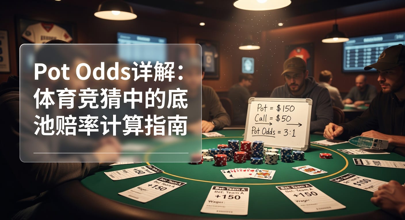 底池赔率 pot odds：实战计算与判断逻辑