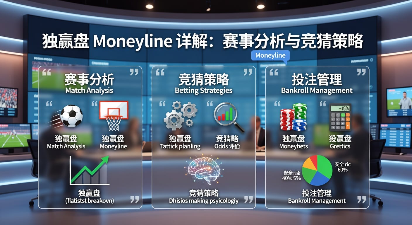 独赢盘 moneyline：实战解读与判断方法